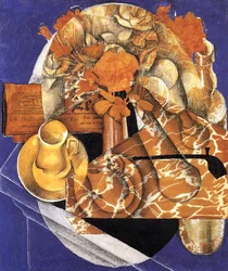 Stillleben mit Blumen, 1914